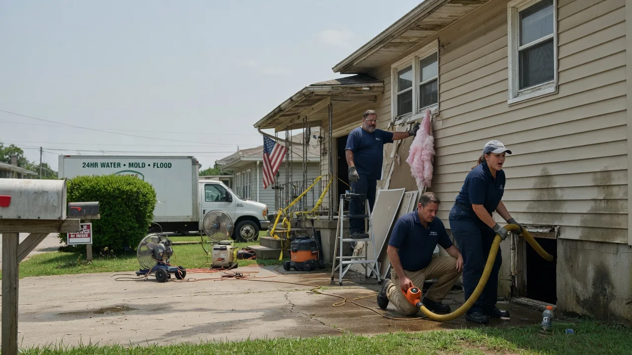Water Damage Repair in Harveysburg, OH near me